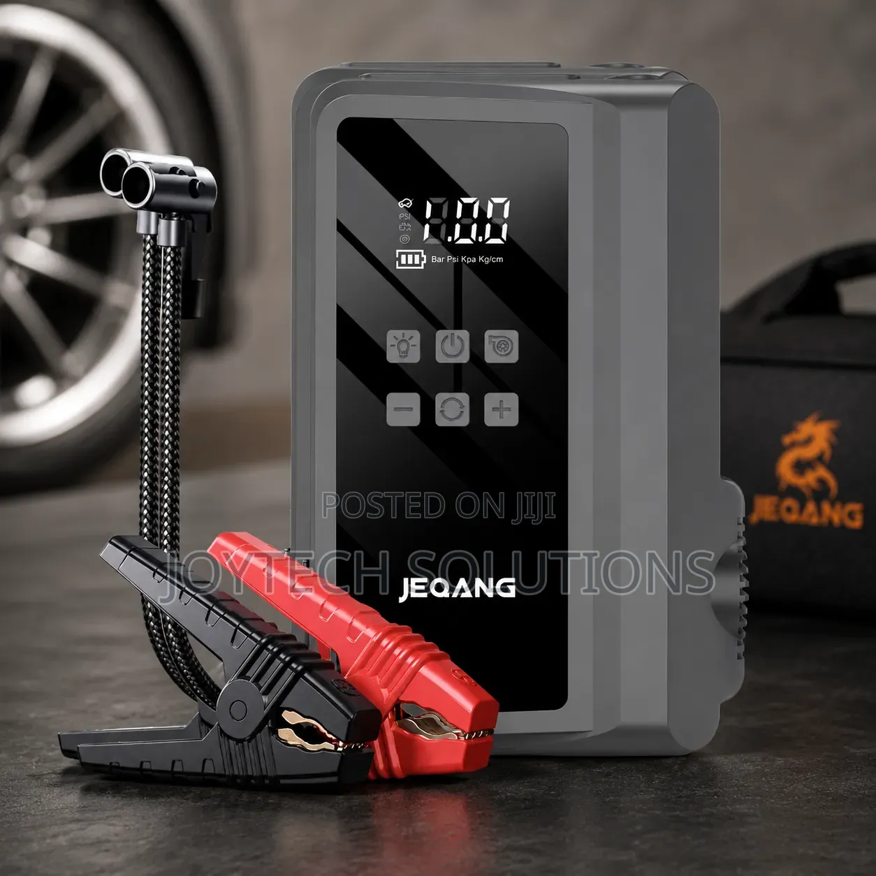 12v/24 Car Jump Starter Air Compressor Car Battery Jump Starter