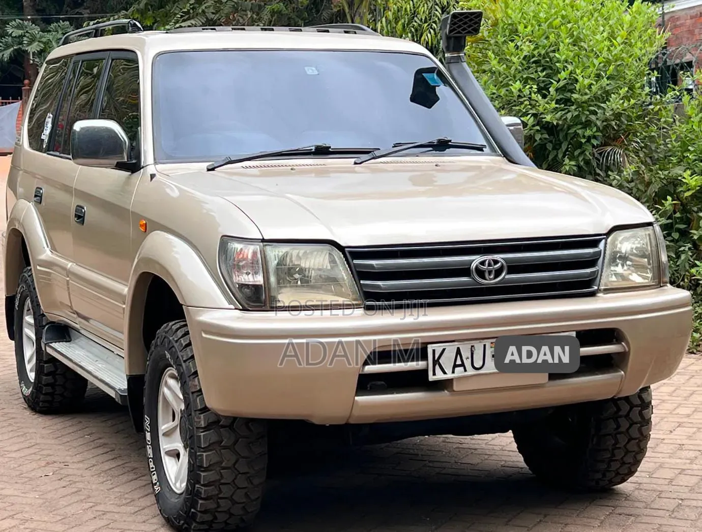 Toyota Land Cruiser Prado 1998 Gray