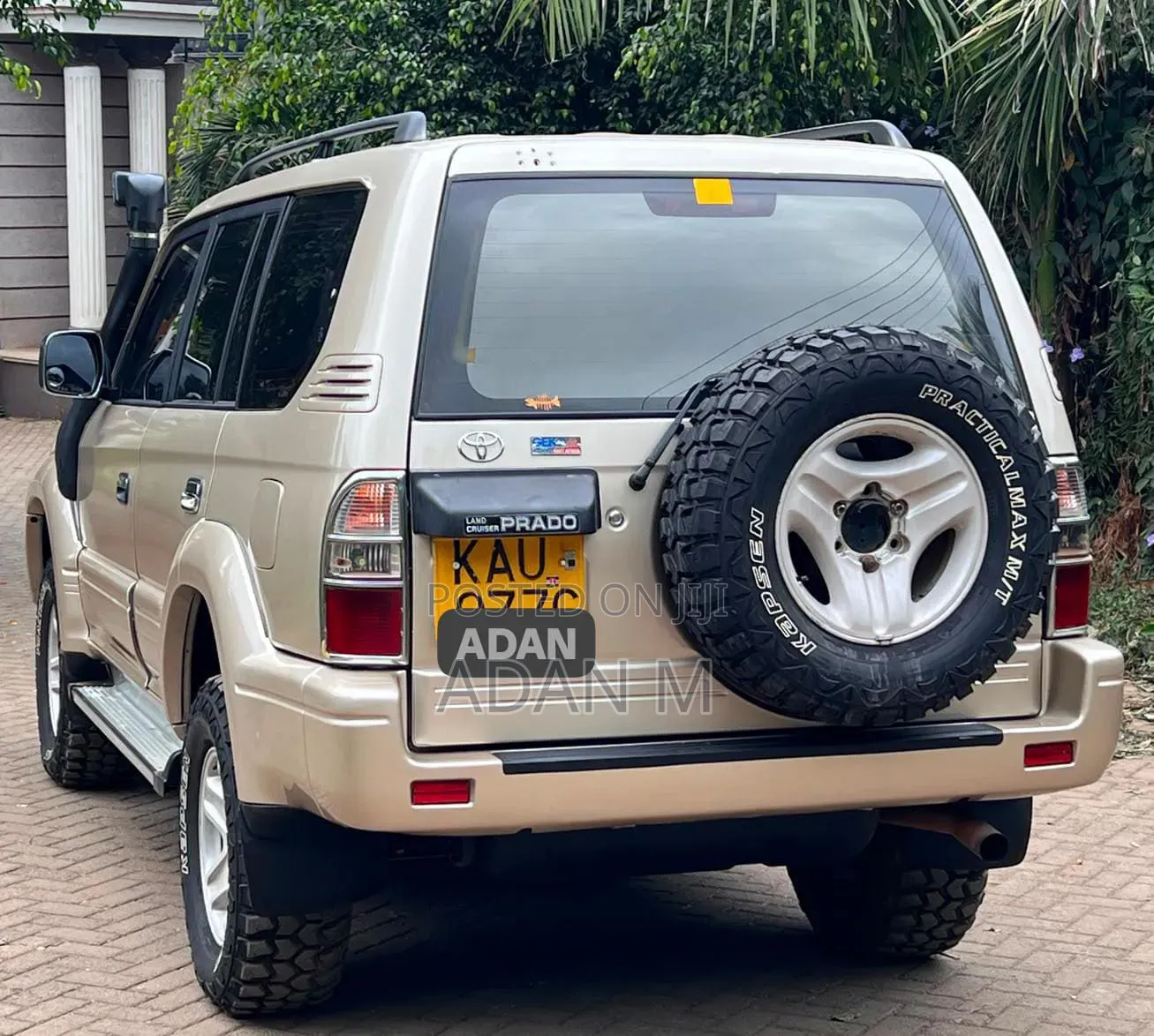 Toyota Land Cruiser Prado 1998 Gray