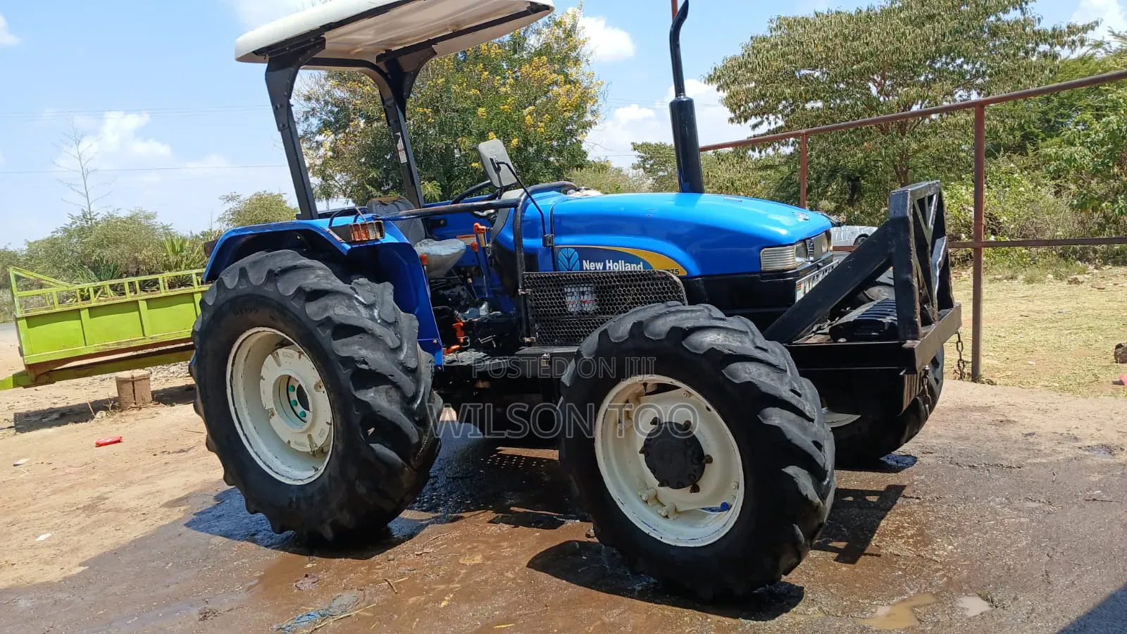 Tractor Newholland Tt 75 Four Wheel