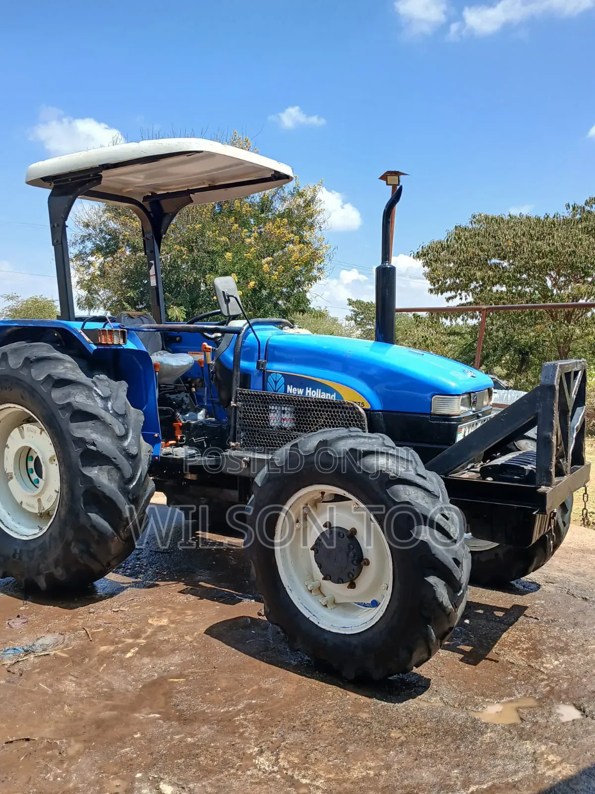 Tractor Newholland Tt 75 Four Wheel