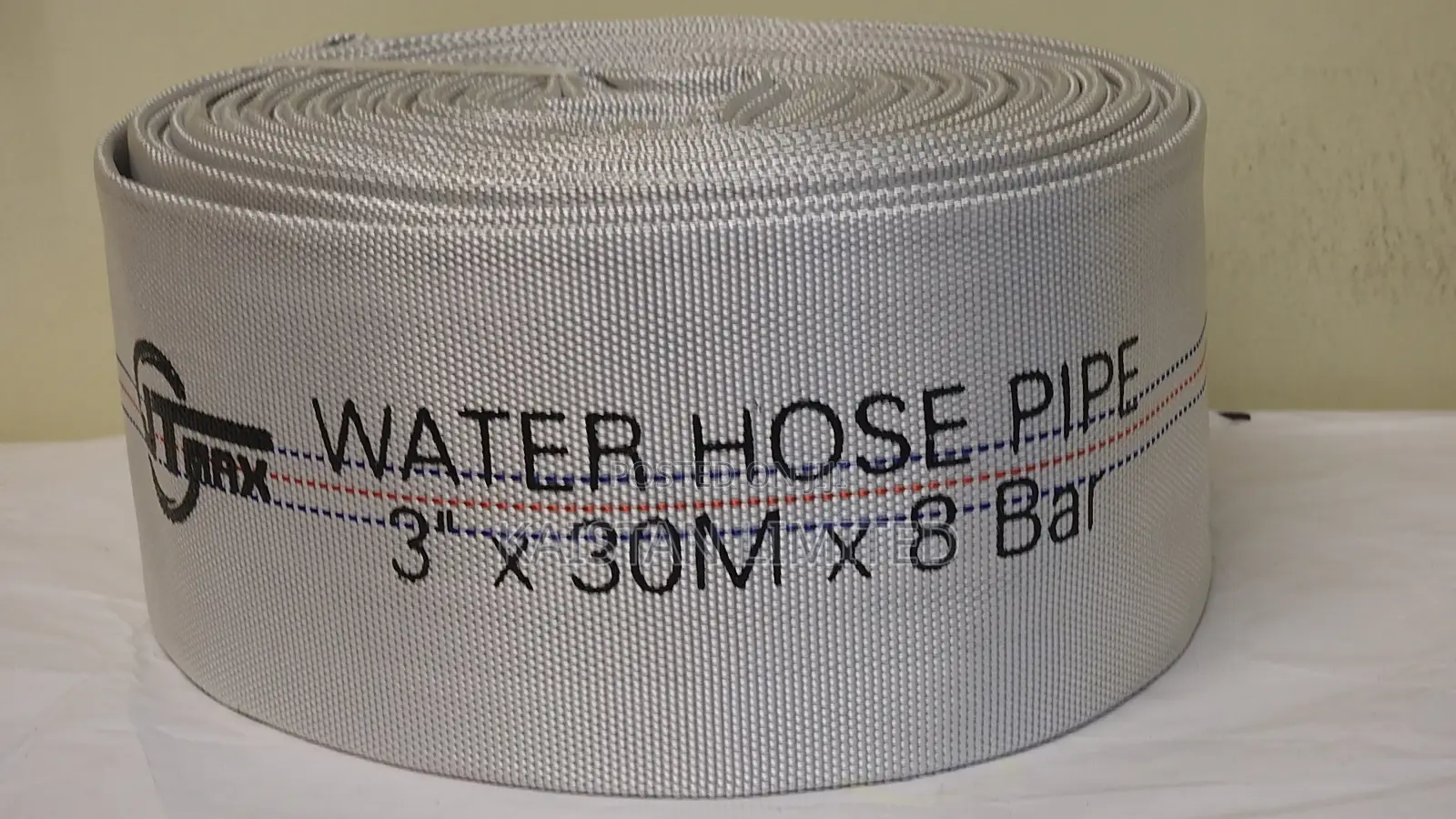 3 X 30M Layflat Canvas Delivery Pipe.