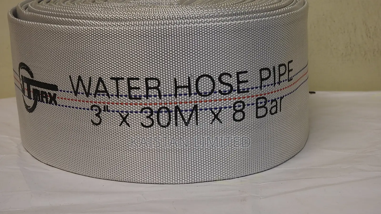 Layflat Water Hose 3 Inch X 30M. Canvas Delivery Pipe