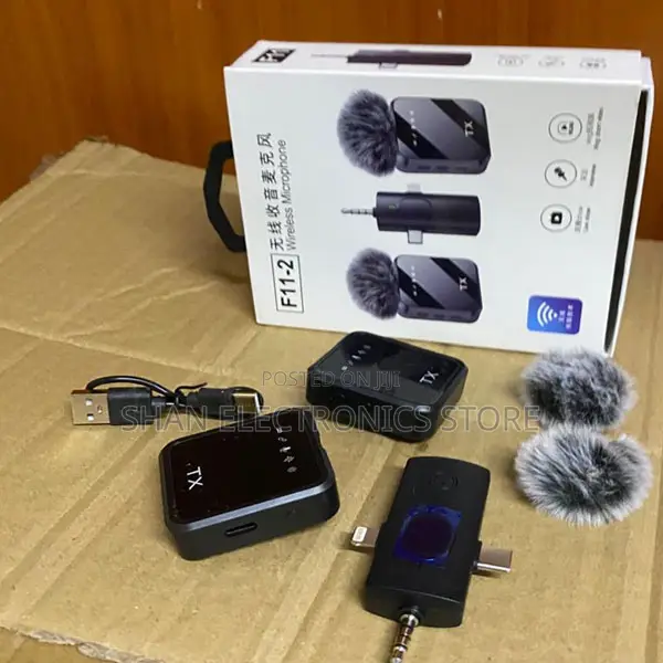 Real-Time Mini Wireless Microphone for Content Creation and Vlogs