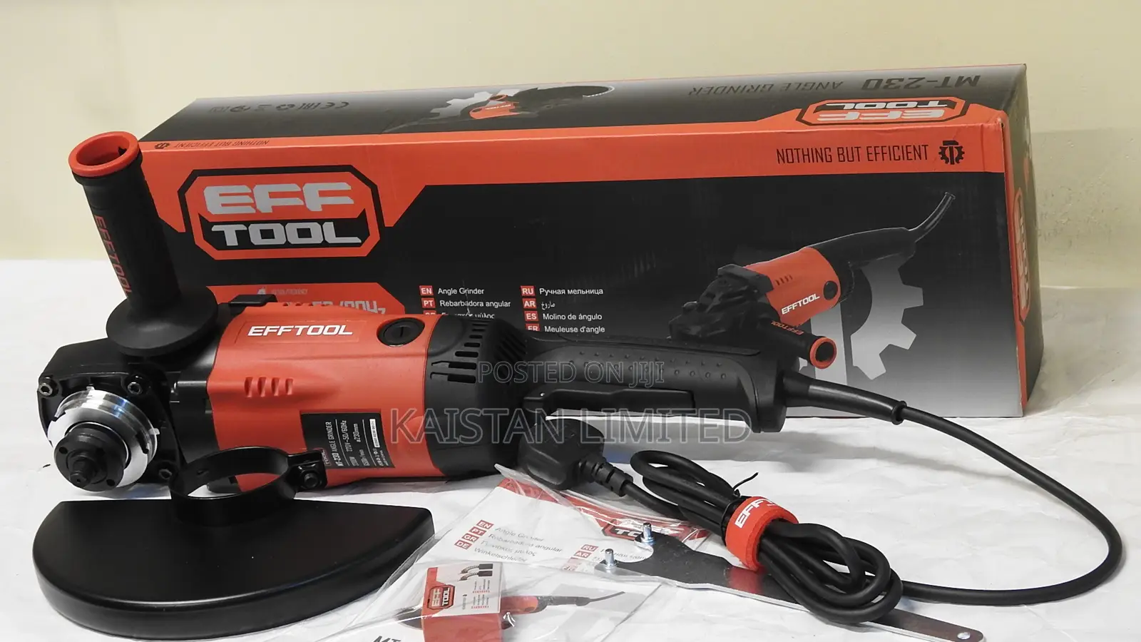 9 Inch Angle Grinder 2200W Efftool MT230 /Electric Angle Grinder 9"