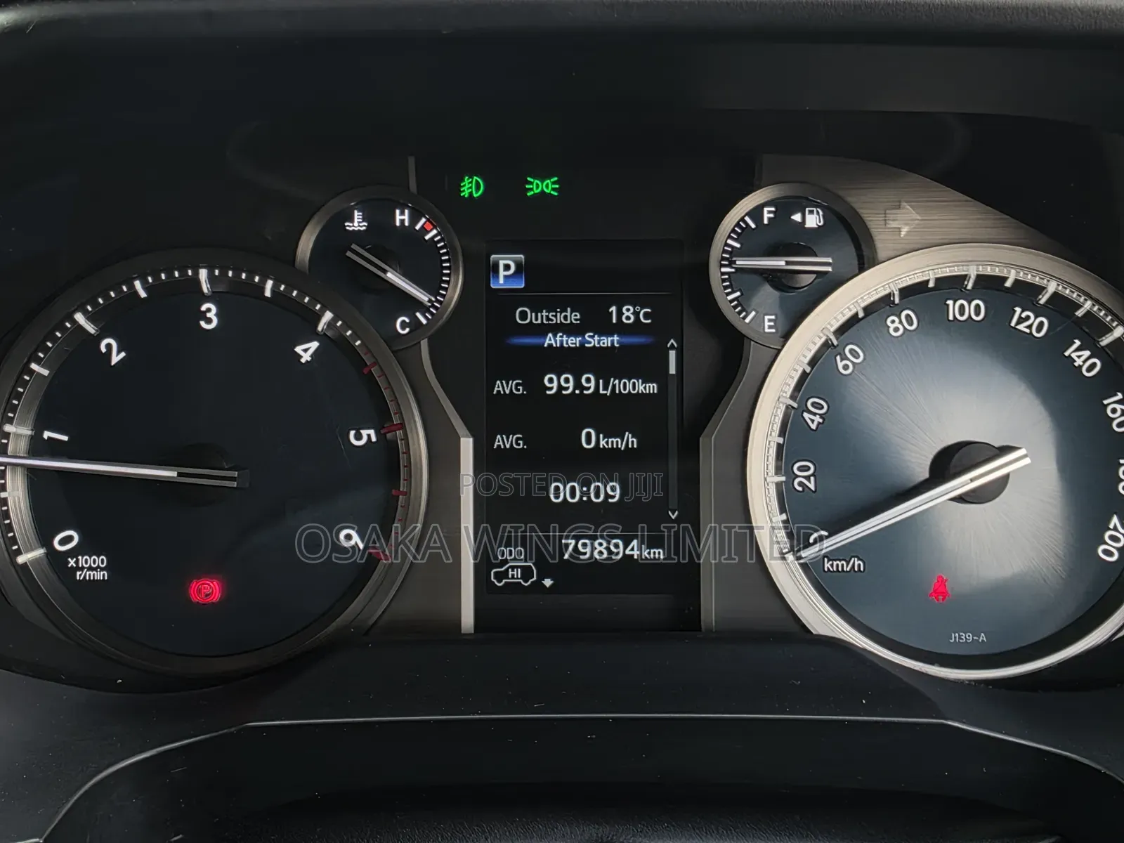 Toyota Land Cruiser Prado 2019 Black