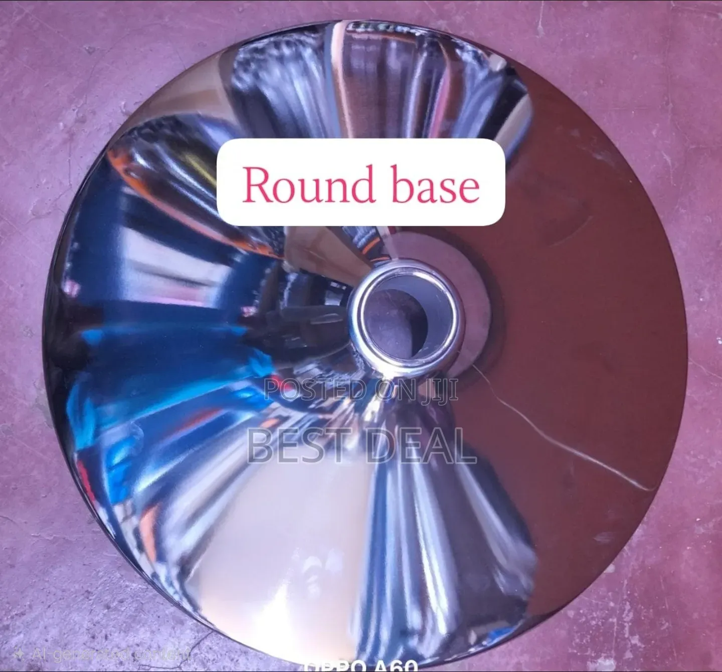 Round Base for Barstool and Chairs