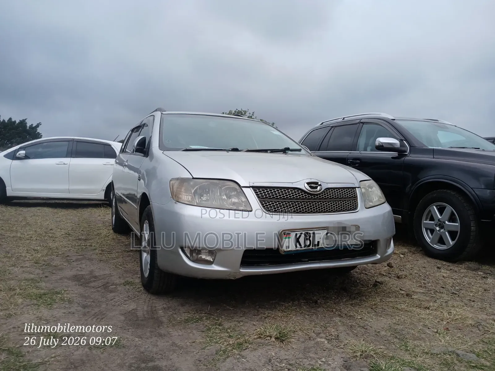 Toyota Corolla Fielder 2003 Silver