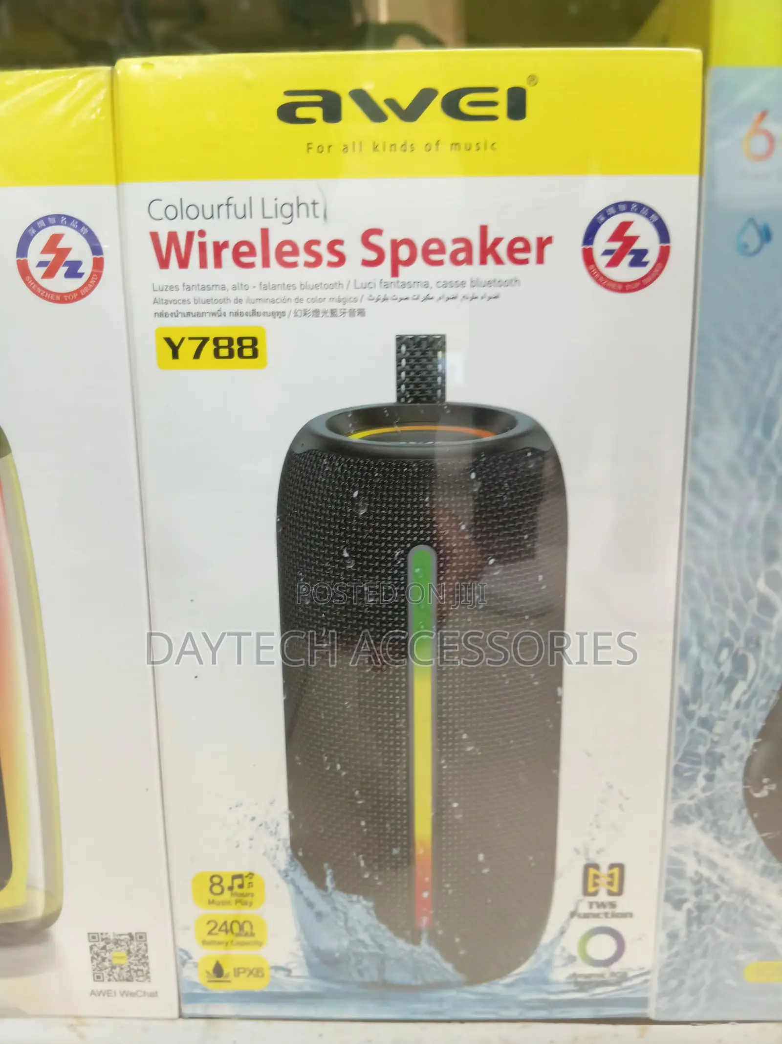 Awei Y788 Wireless Bluetooth Speaker - Black