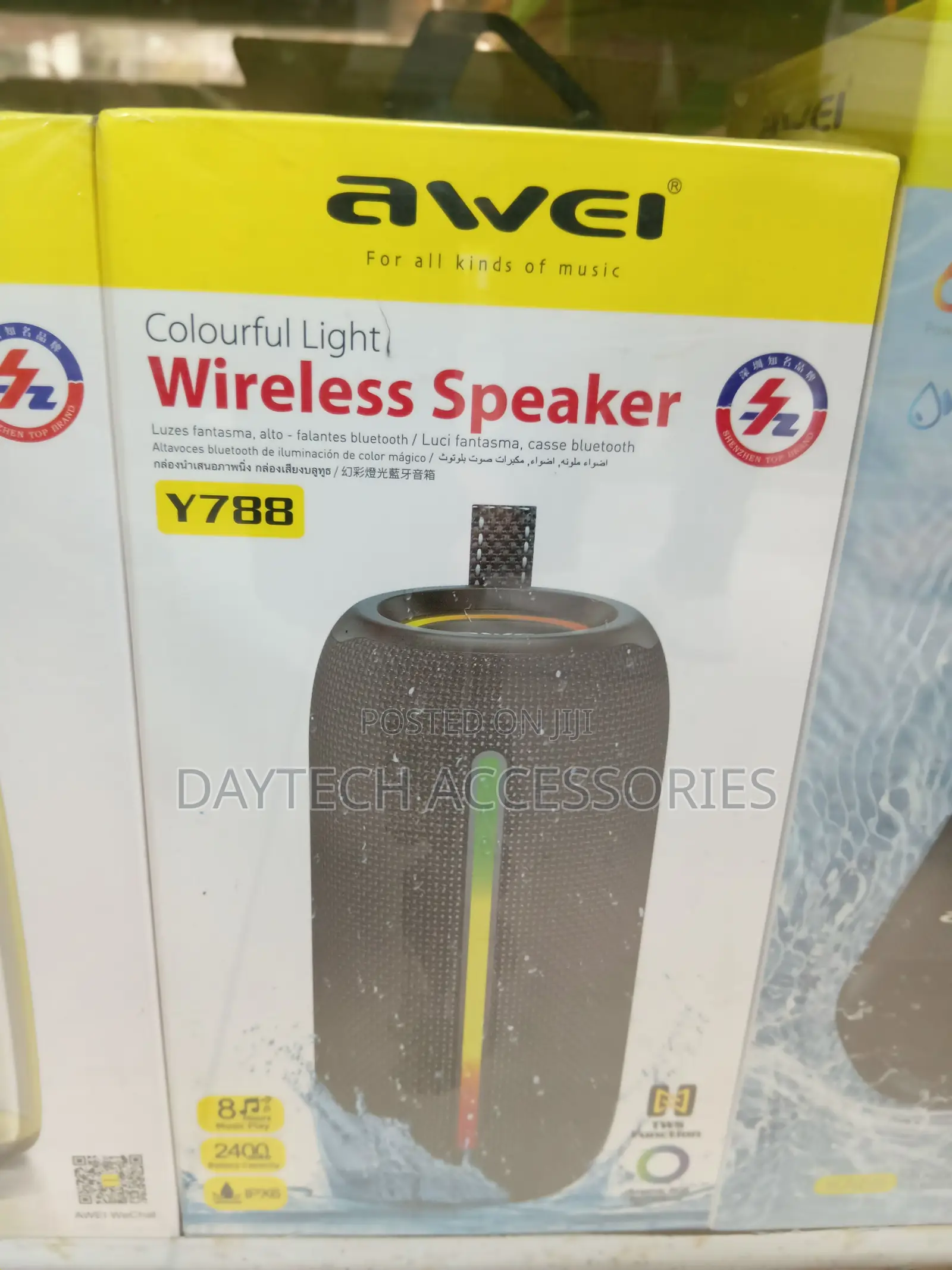Awei Y788 Wireless Bluetooth Speaker - Black