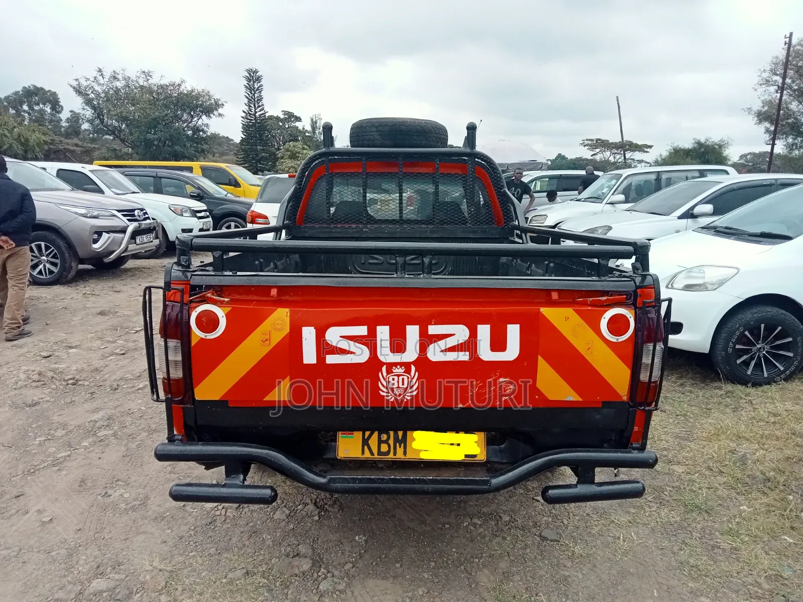 Isuzu D-MAX 2010 Red