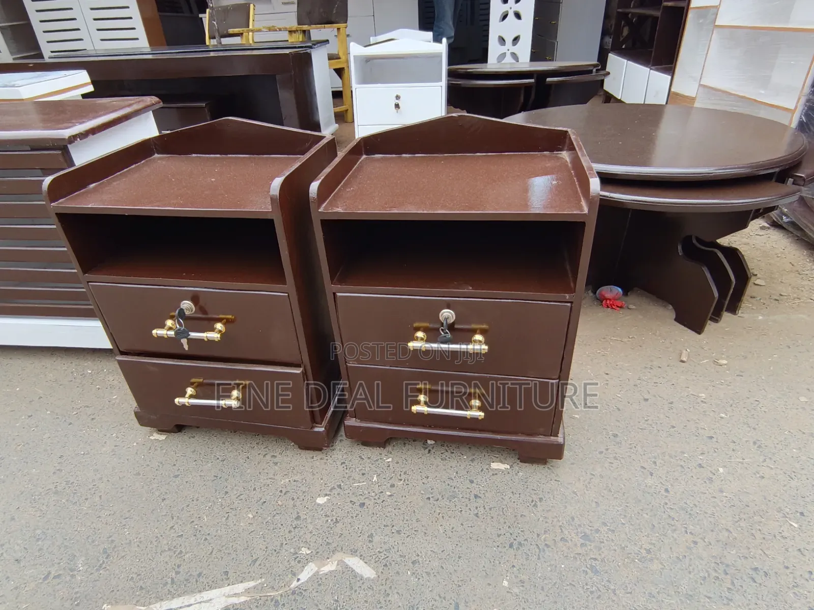 Brown Side Bed