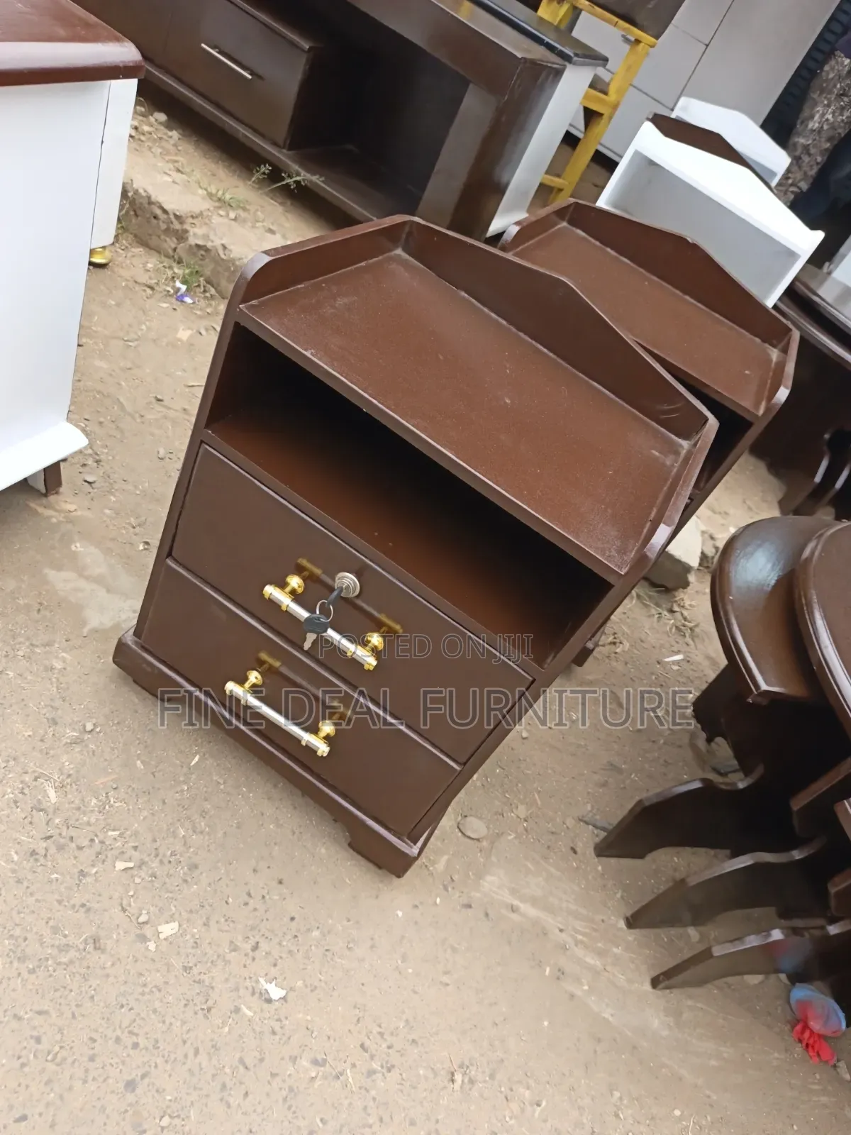 Brown Side Bed