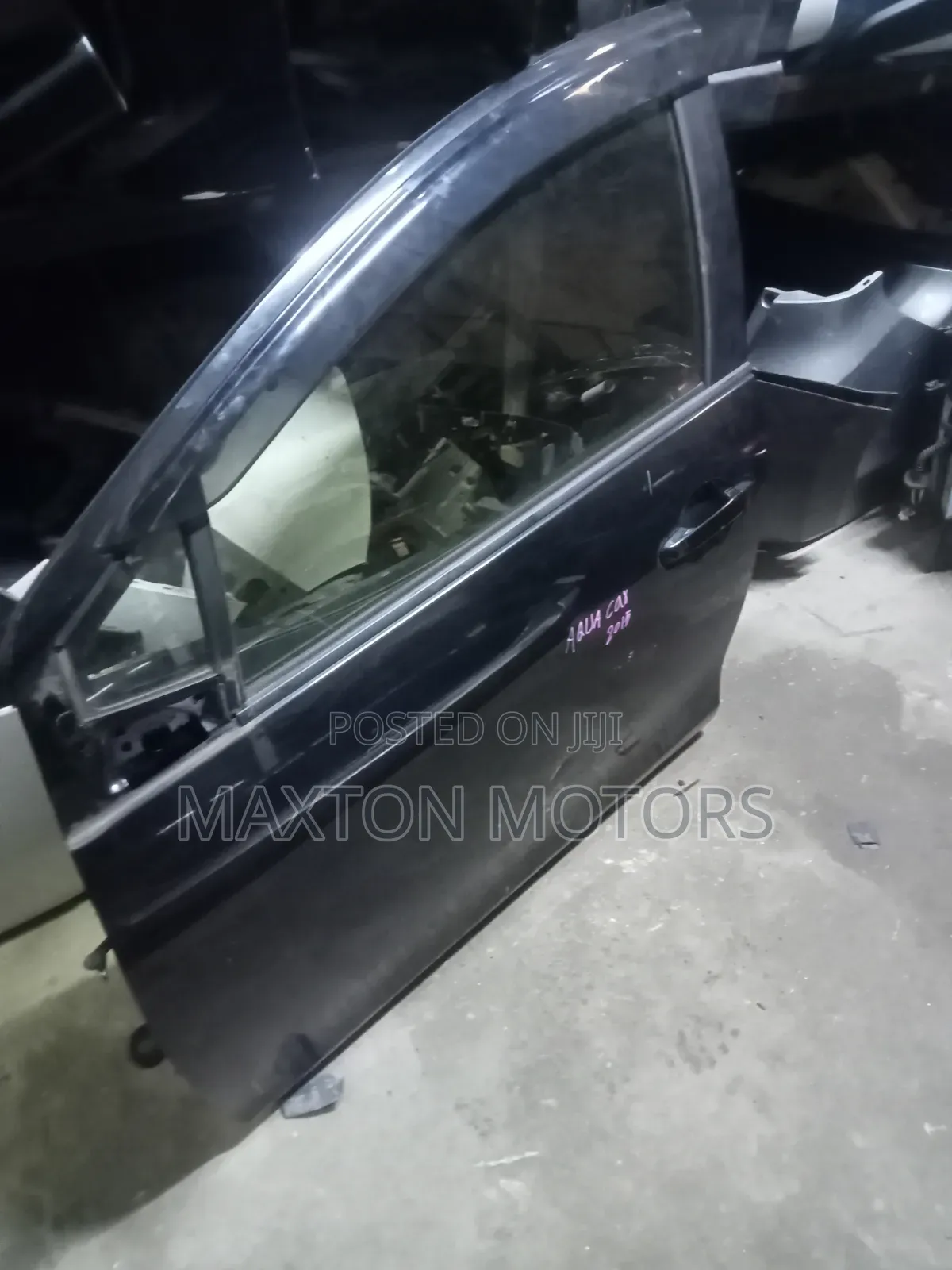 Toyota Aqua Front Door (Free Windbreaker )