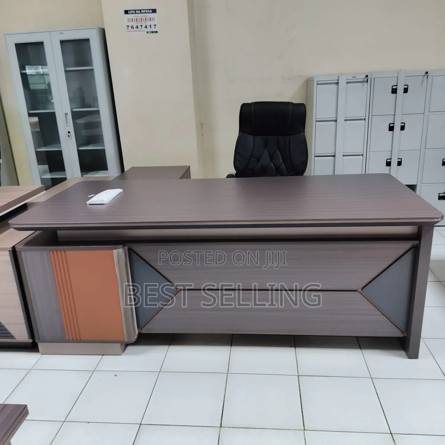 Modern 2m Office Desk Executive