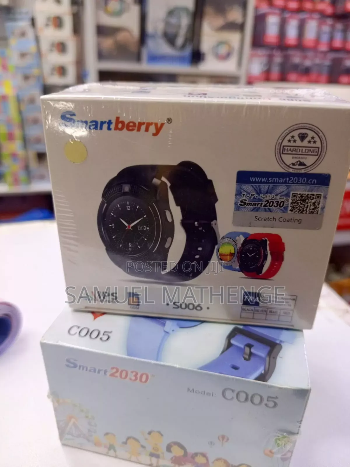 Smartberry S006 Waterproof Smart Watch With Sleep Heart Monitoring