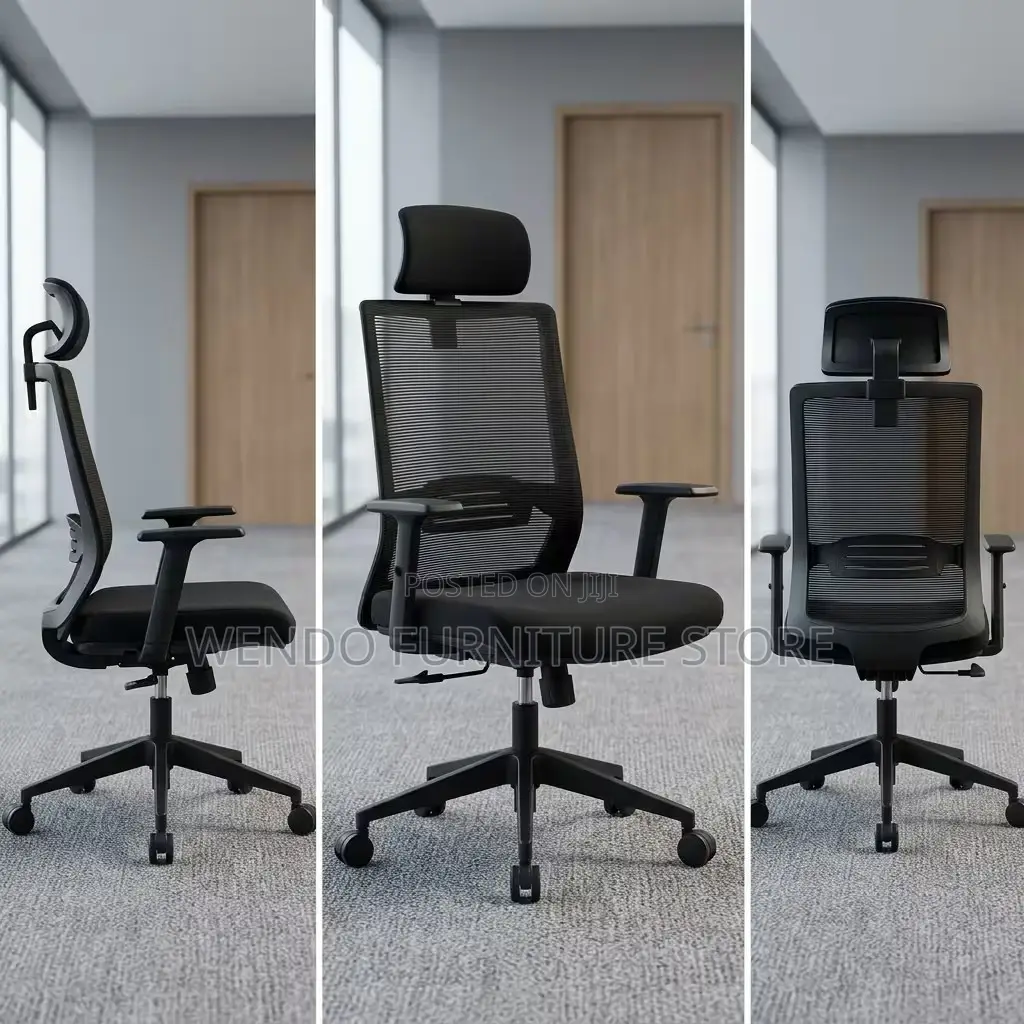 Office Chairs; Ergonomic Office Meshed Adjustable Swivel KOI Chairs