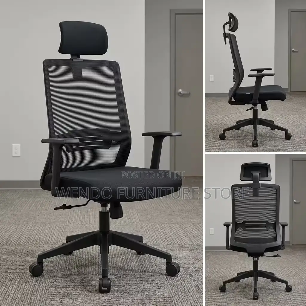 Office Chairs; Ergonomic Office Meshed Adjustable Swivel KOI Chairs