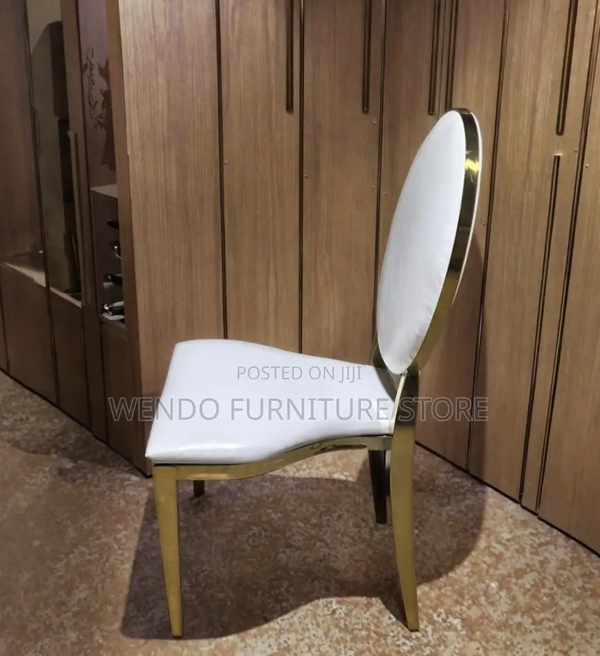 Home Chairs; Urban Golden Home Events White Cushion Chairs