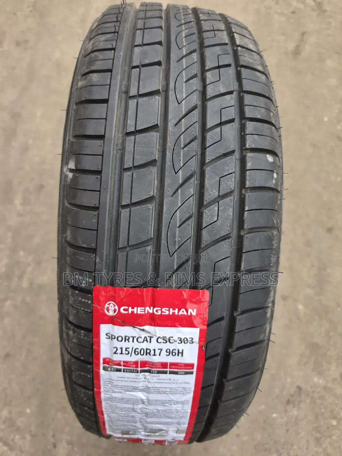215 /60 R17 Chengshan Tires (Sportcat) CSC 303