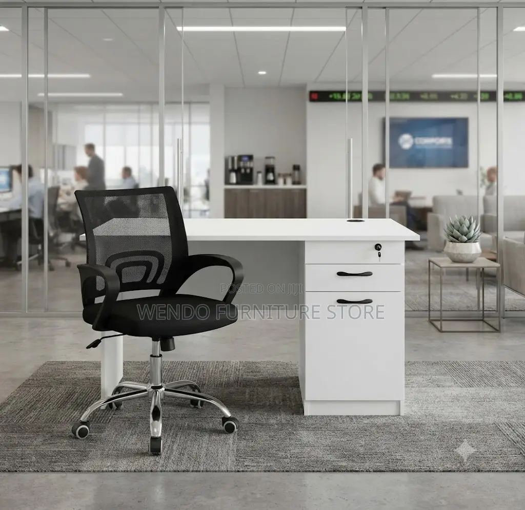 Office Desk; Home Desk 1200mm Brown Office Stylish Table
