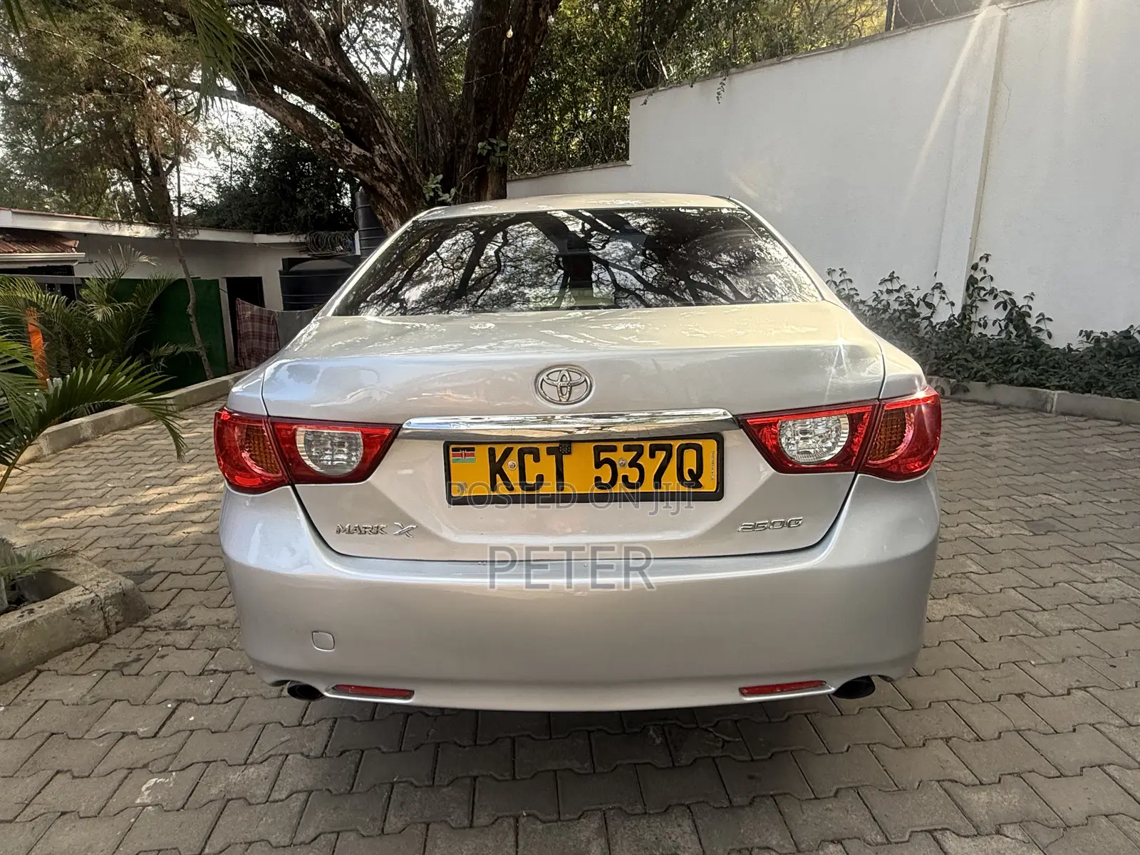 Toyota Mark X 2011 Silver