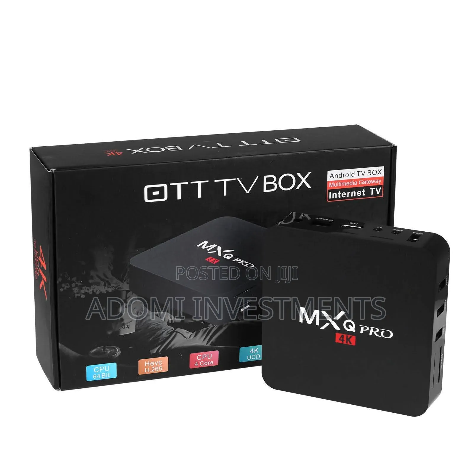 MXQ Pro Android TV Box