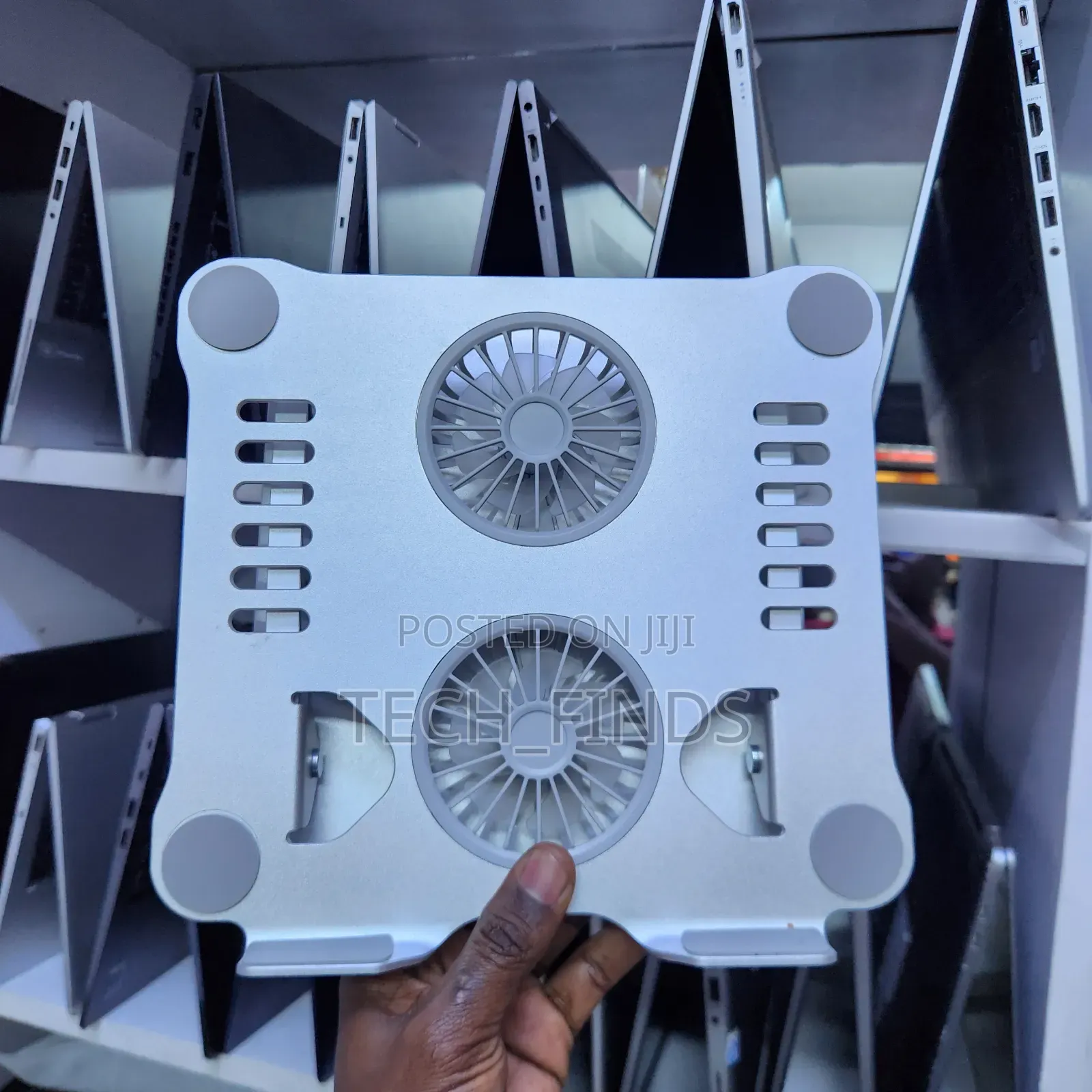 V4.0 Laptop Stand With 2 Cooling Fan