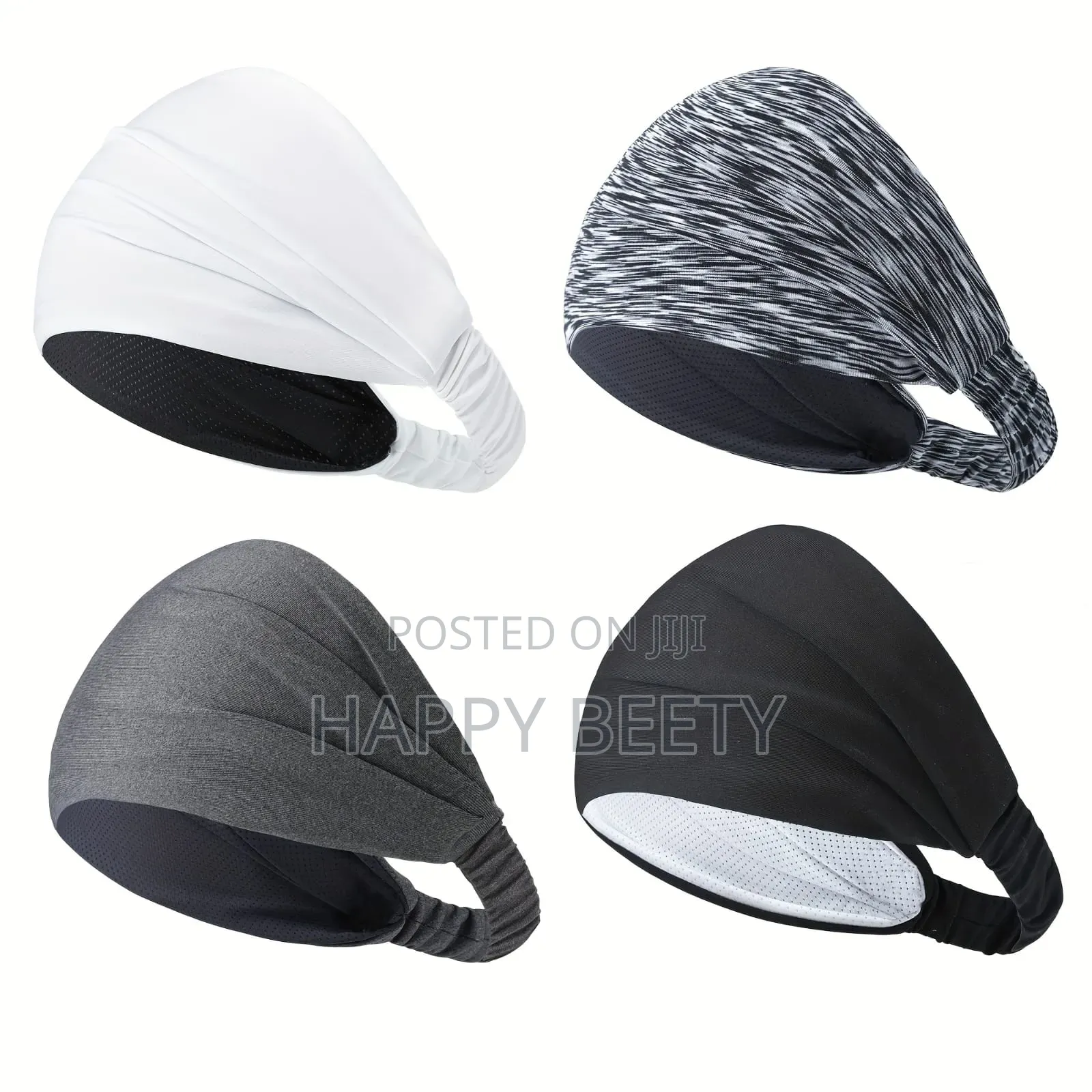 *Unisex Sports Headband Featuring Sweat-Wicking Materisl