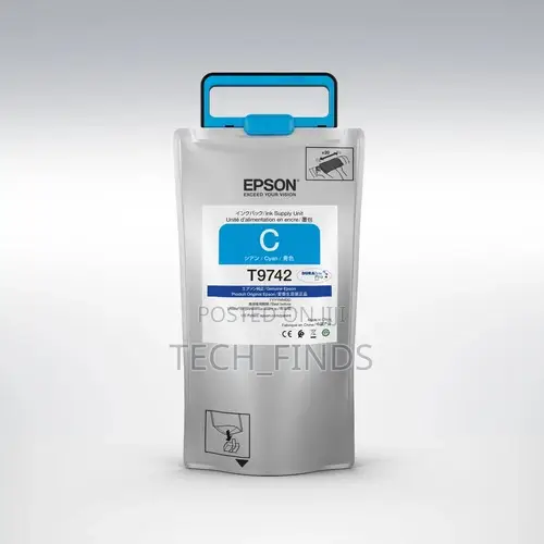 Epson T9742 Cyan XXL Ink Cartridge for WF-C869R Series