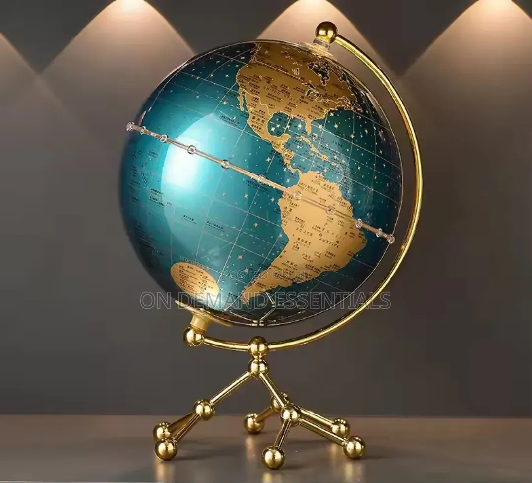 Led Souvenir World Map Globe
