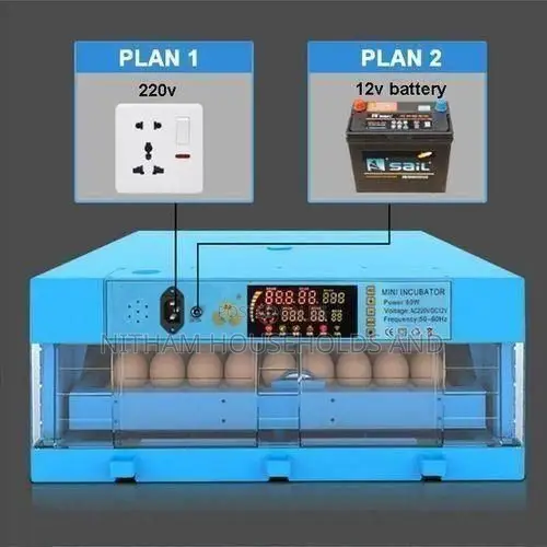 64-Eggs Automatic Egg Incubator Temperature Control Hatcher