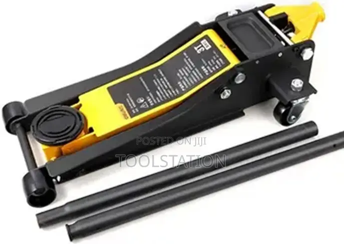 Double Pump Horizontal Low Jack DQ-WD3T505D Deli Tools Heavy Duty