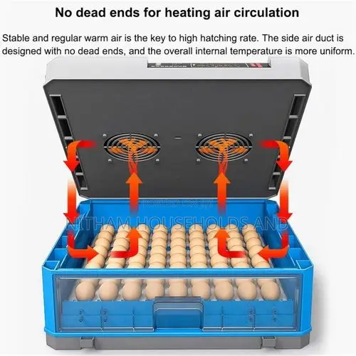 68-Eggs Automatic Egg Incubator AC DC