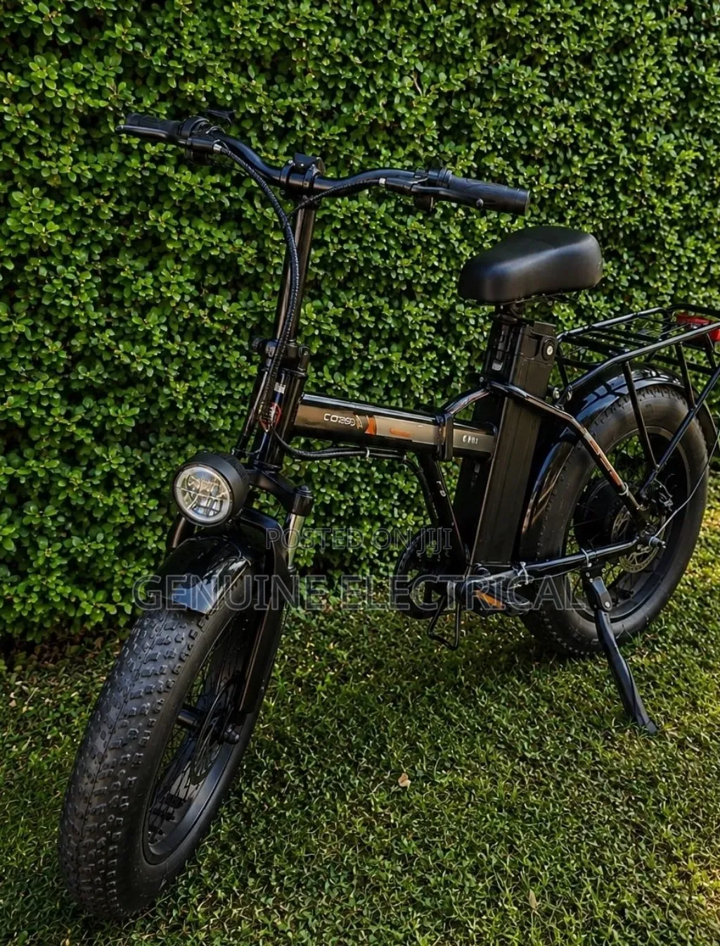 Ew Fat Tyre E-Bike Motor: 500W Battery: 48V Lithium-Ion