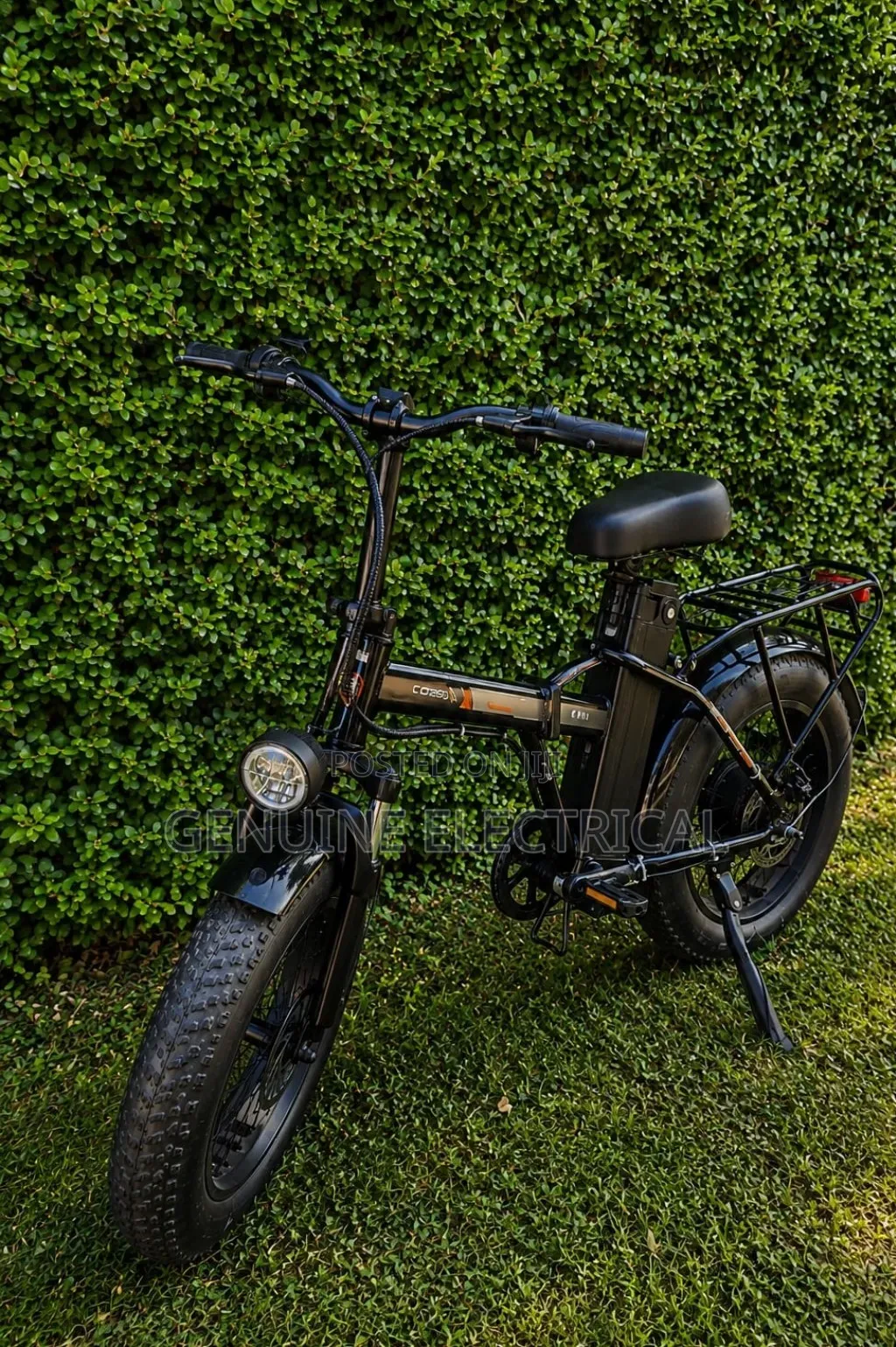 Fat Tyre E-Bike Motor: 500Watts Battery: 48V Lithium-Ion