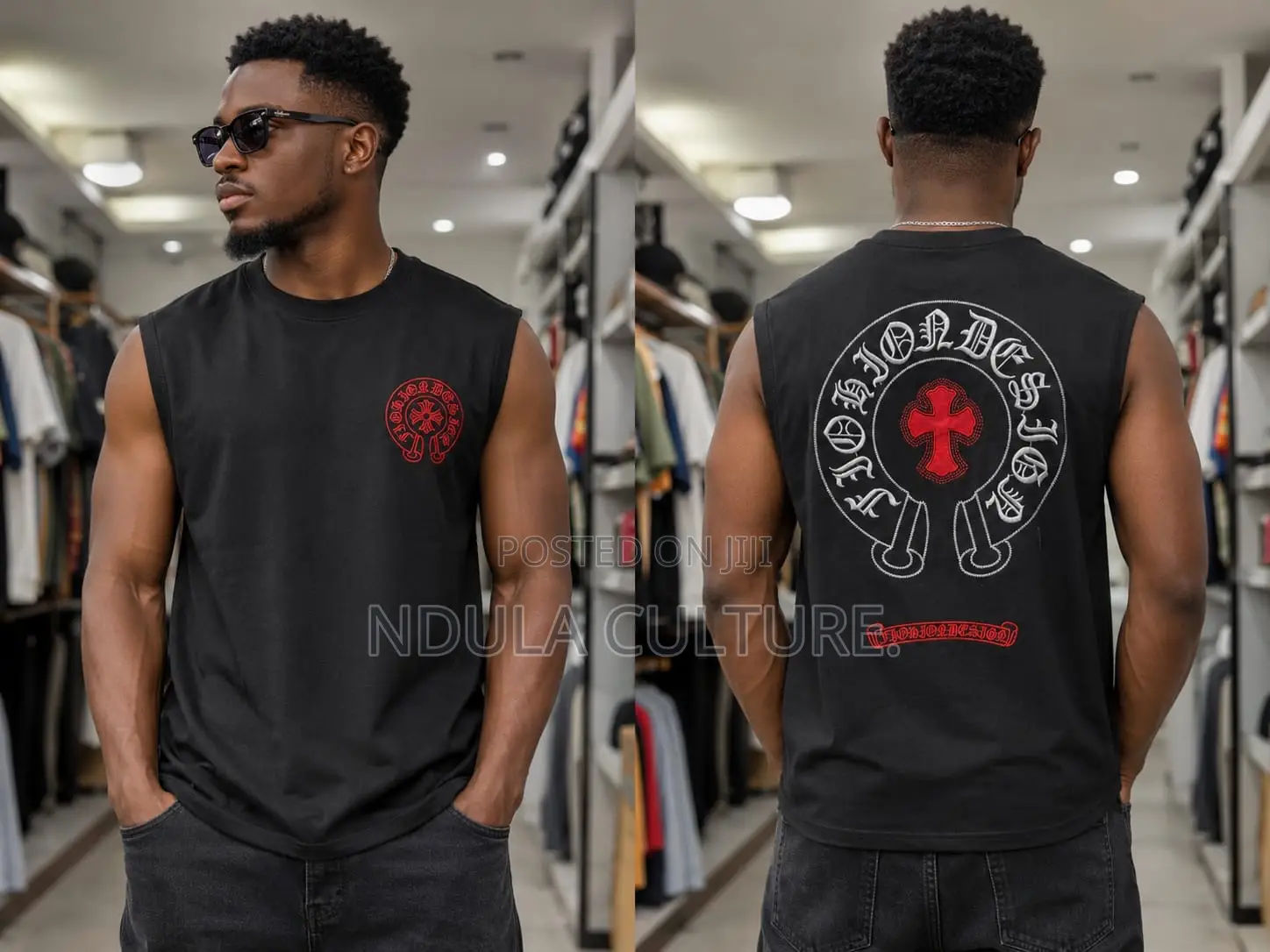 Chrome Hearts Sleeveless Tshirts (Tank Top)