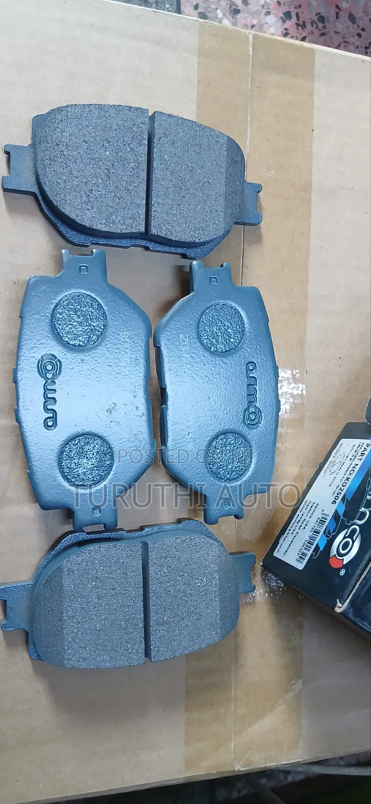 Asimco Brakepads Kd2506 for Toyota Mark X ,Crown