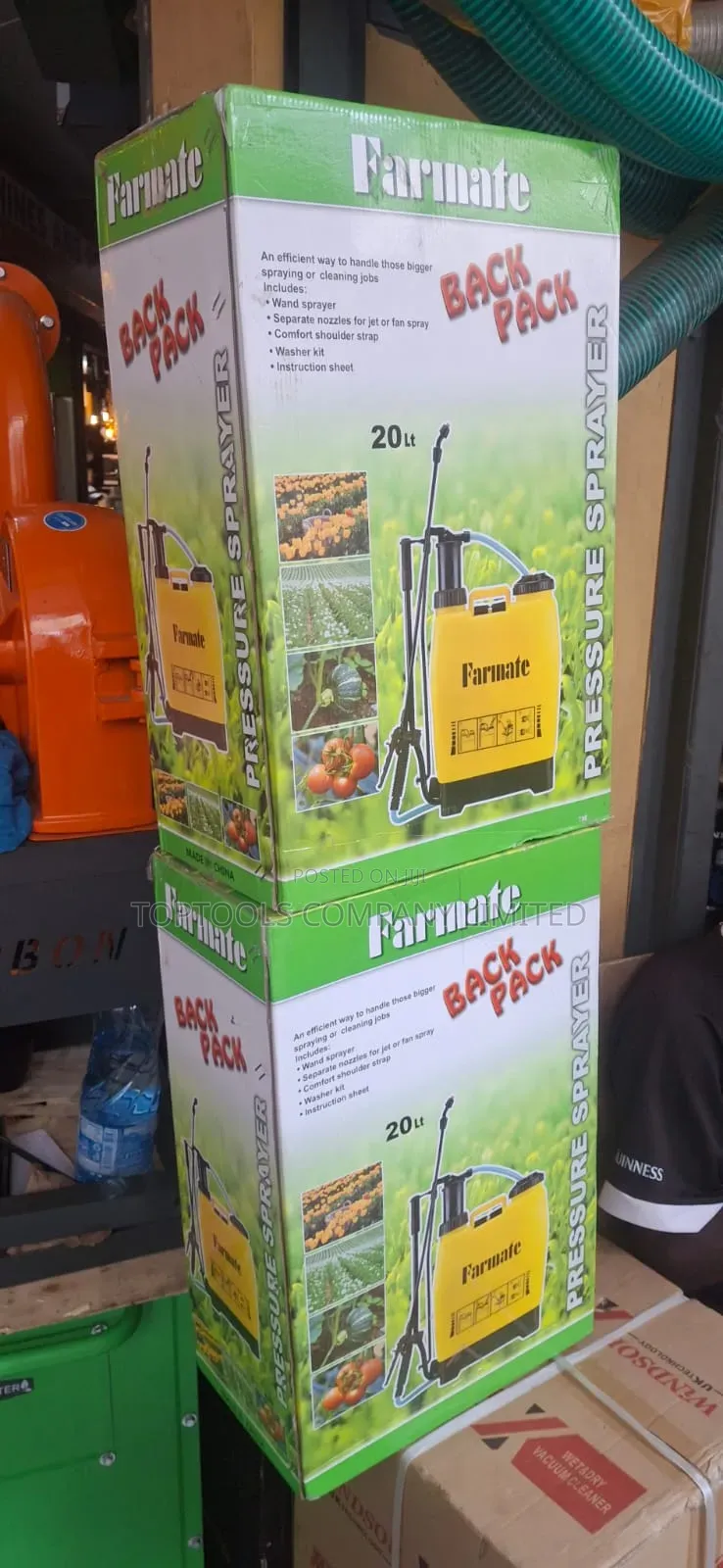 Farmate 20ltrs Pressure Knapsack Sprayer Backpack