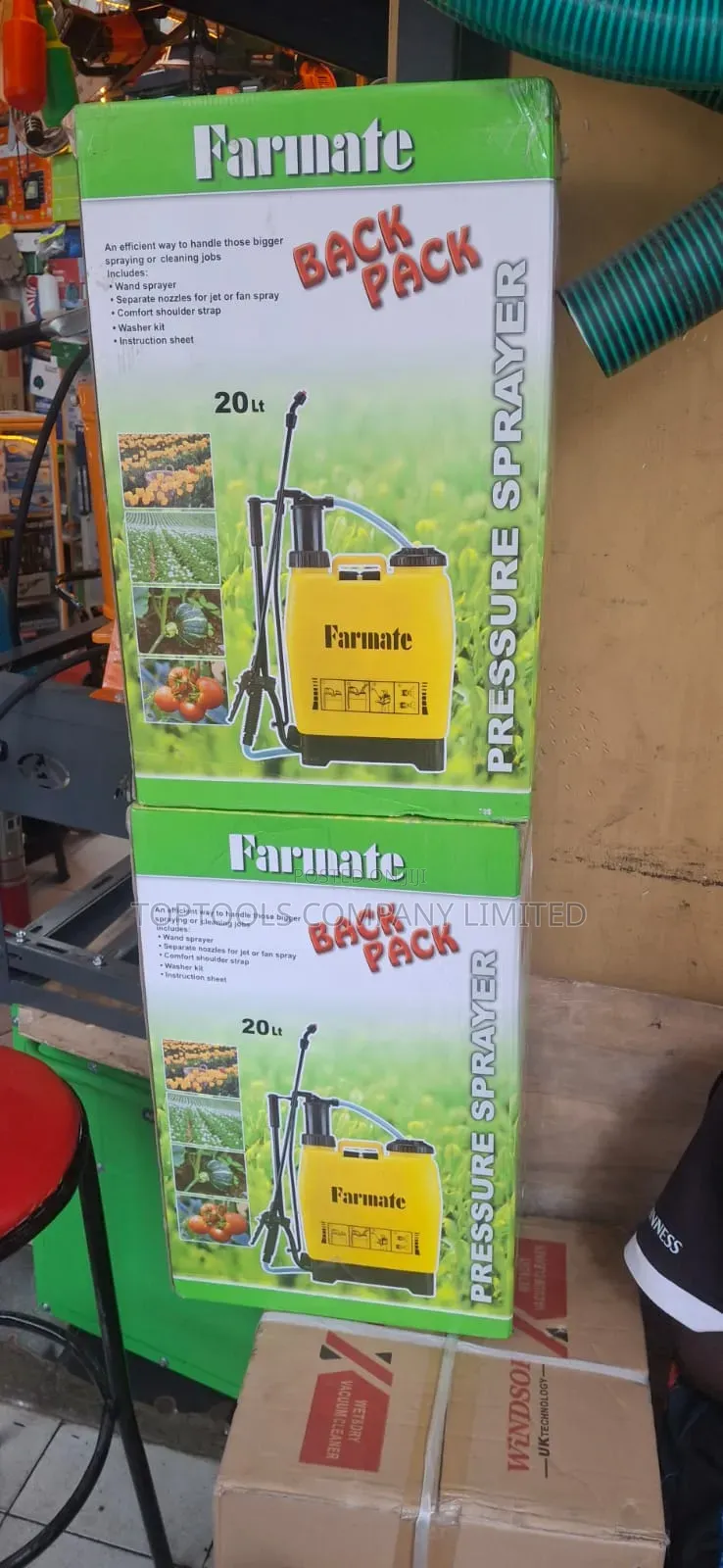 Farmate 20ltrs Pressure Knapsack Sprayer Backpack