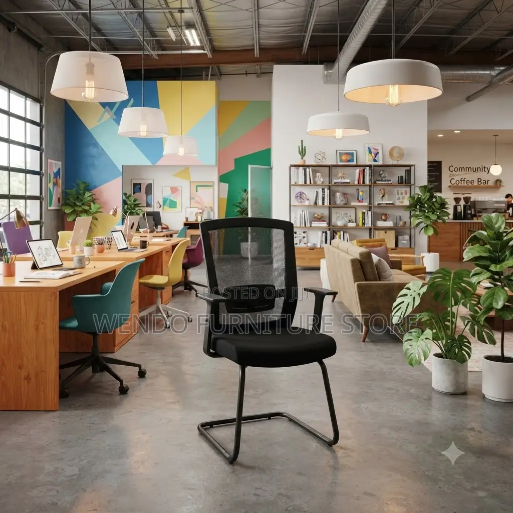 Office Chairs; Mid Back Mesh Office Chairs With Sled Basement