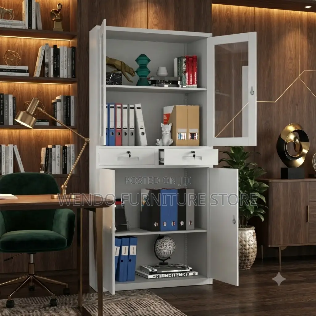 Office Cabinet; Steel Home Office Steel Two Doors Files Store Cabinet
