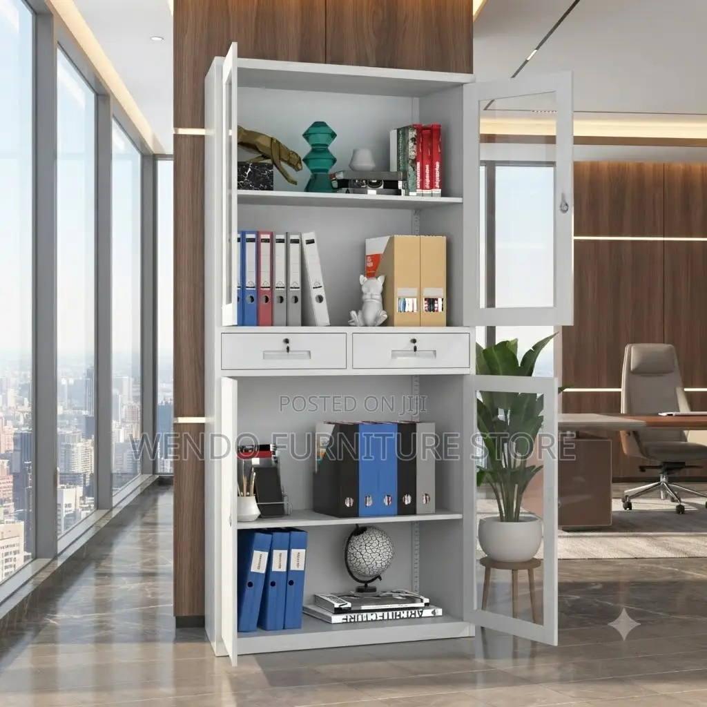 Office Cabinet; Steel Home Office Steel Two Doors Files Store Cabinet