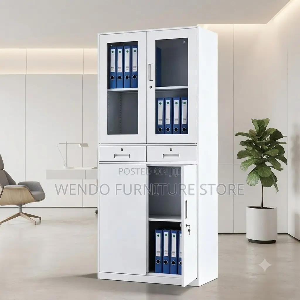 Office Cabinet; Steel Home Office Steel Two Doors Files Store Cabinet