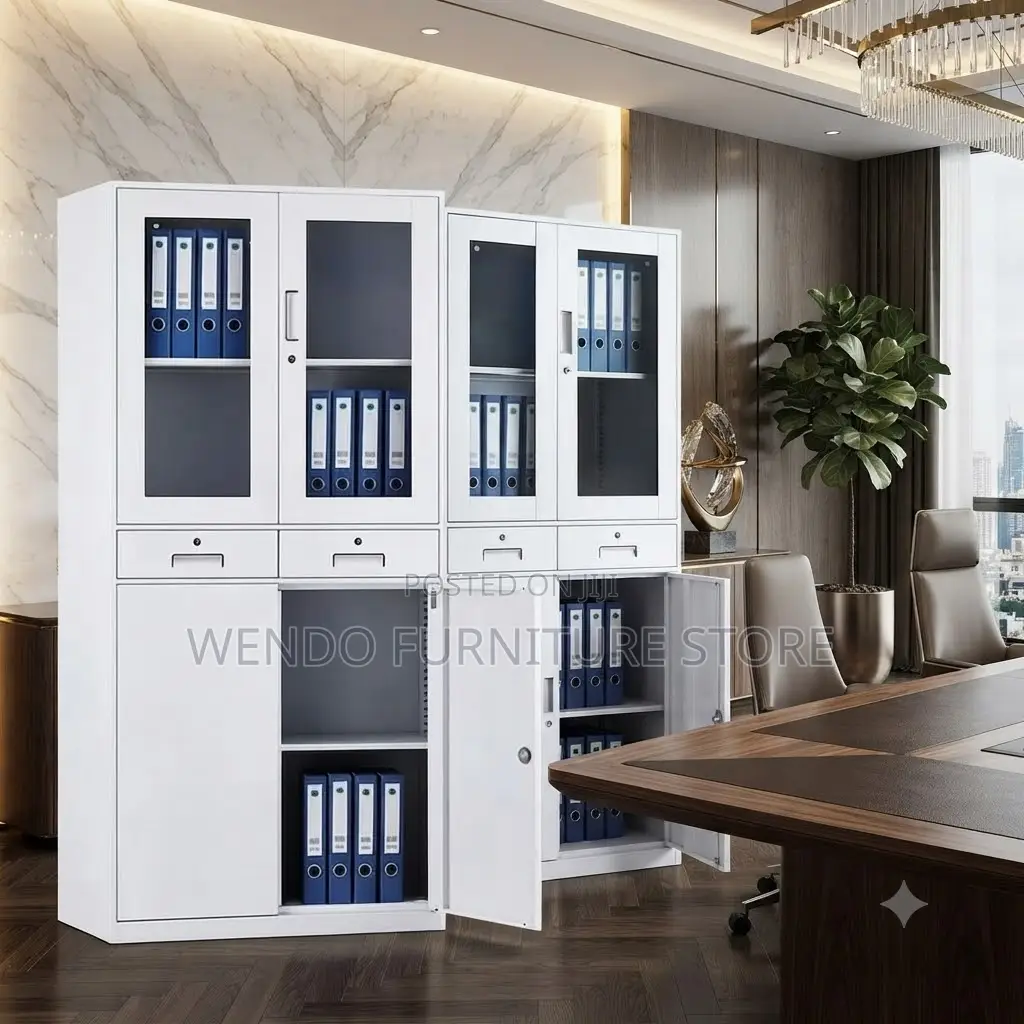 Office Cabinet; Steel Home Office Steel Two Doors Files Store Cabinet