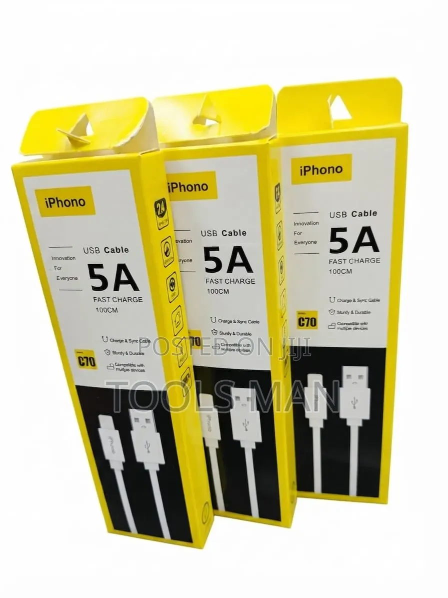 iPhono 5A Fast Charge USB Cable 100cm
