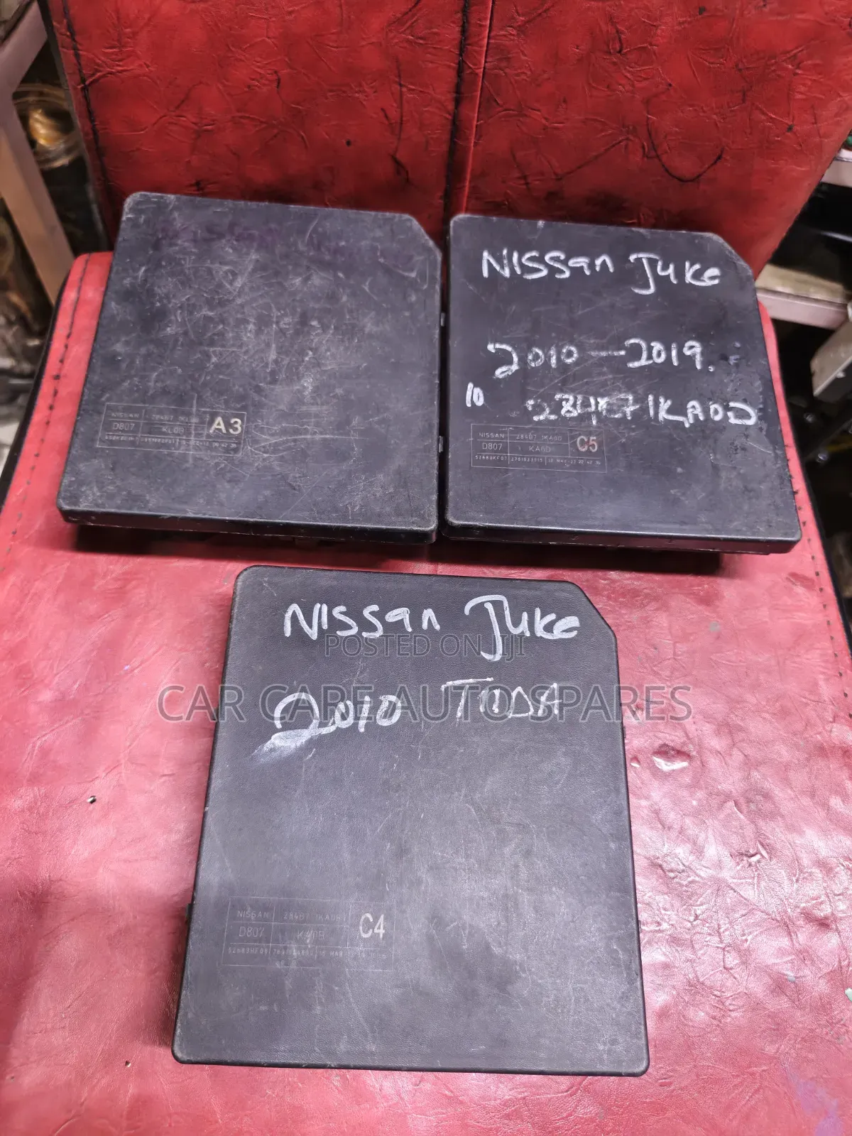 Fuses Box Nissan Juke