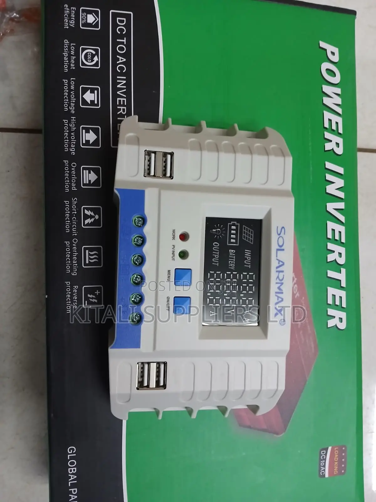 100ah Solar Gel Battery -1000w Inverter,10m Pv Cable 20a Controller