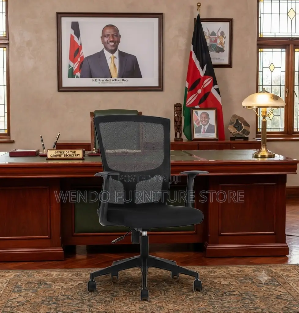 Office Chairs; Office Mesh Chairs With Fabric Cushion Rest