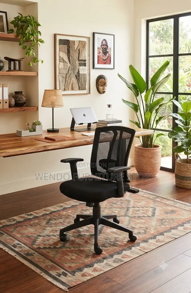 Office Chairs; Office Mesh Chairs With Fabric Cushion Rest